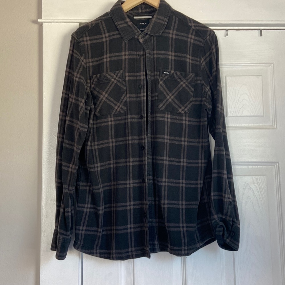 Rvca Flannel Button Down - image 1